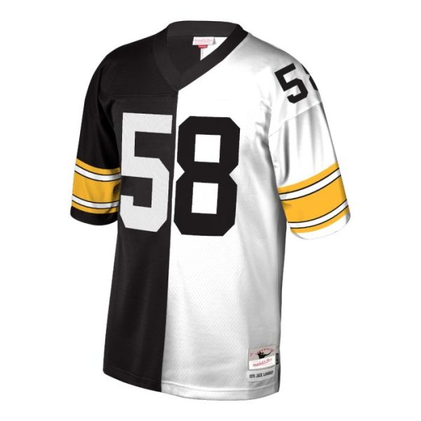 jack lambert 58 mitchell amp ness mens replica limited split jersey - Premium Pittsburgh Steelers Gear Online