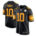 mitch trubisky 10 mens nike replica color rush jersey - Premium Pittsburgh Steelers Gear Online