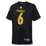 patrick queen 6 youth nike replica carbon jersey - Premium Pittsburgh Steelers Gear Online
