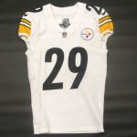 pittsburgh steelers 29 levi wallace 2022 game used away jersey - Premium Pittsburgh Steelers Gear Online