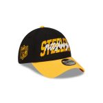 pittsburgh steelers mens new era 39thirty 2022 draft hat - Premium Pittsburgh Steelers Gear Online