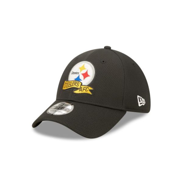 pittsburgh steelers new era 39thirty coachs sideline hat - Premium Pittsburgh Steelers Gear Online