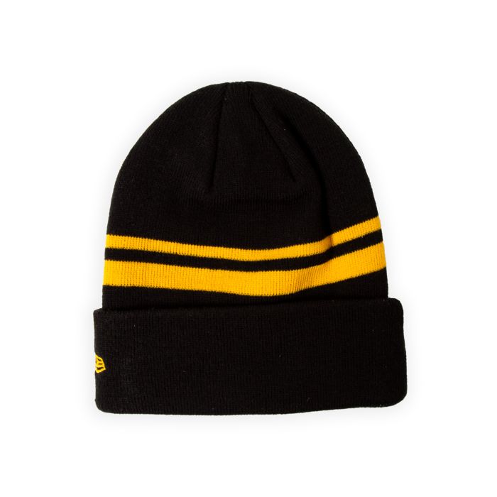 pittsburgh steelers new era gold stripe knit hat - Premium Pittsburgh Steelers Gear Online