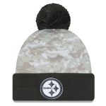 pittsburgh steelers new era salute to service sideline beanie knit hat - Premium Pittsburgh Steelers Gear Online