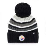 pittsburgh steelers womens 47 radiant cuff knit hat - Premium Pittsburgh Steelers Gear Online