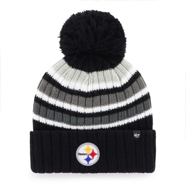 pittsburgh steelers womens 47 radiant cuff knit hat - Premium Pittsburgh Steelers Gear Online