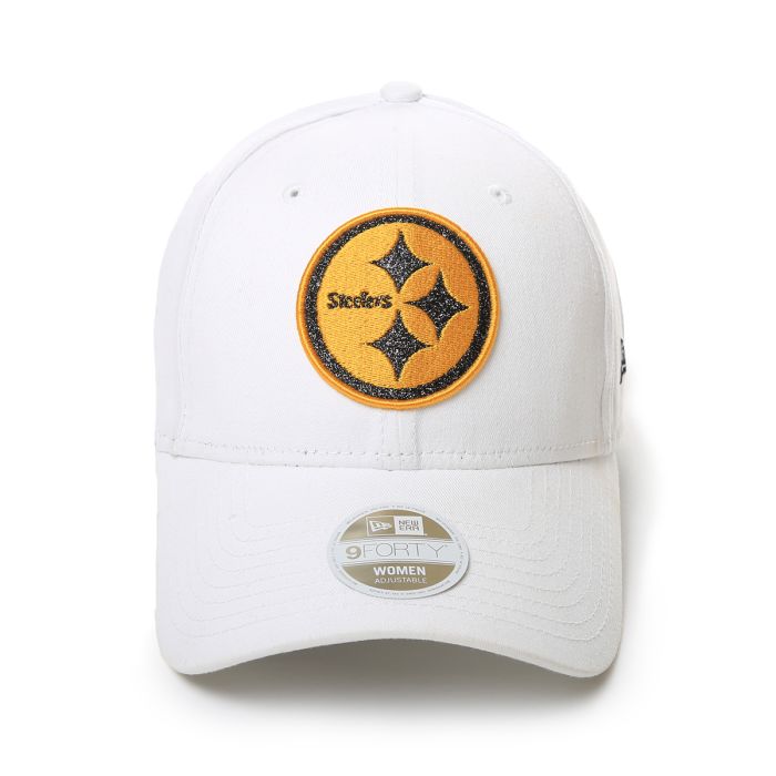 pittsburgh steelers womens new era 9forty glitter glam team hat - Premium Pittsburgh Steelers Gear Online
