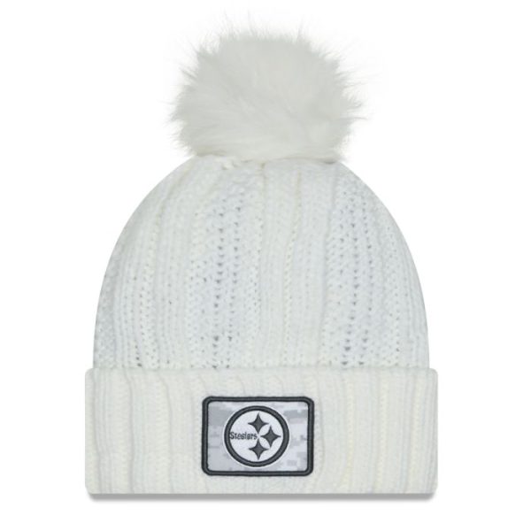pittsburgh steelers womens new era salute to service sideline knit hat - Premium Pittsburgh Steelers Gear Online