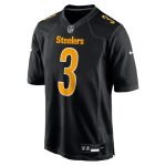 russell wilson 3 mens nike replica carbon jersey - Premium Pittsburgh Steelers Gear Online