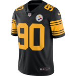 t.j. watt 90 mens nike limited color rush jersey - Premium Pittsburgh Steelers Gear Online