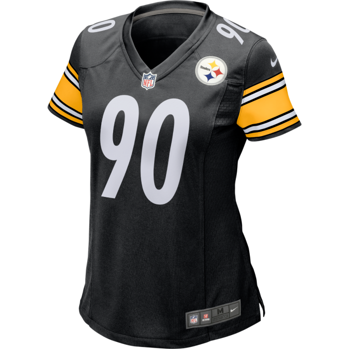 t.j. watt 90 womens nike replica home jersey - Premium Pittsburgh Steelers Gear Online