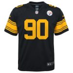 t.j. watt 90 youth nike replica color rush jersey - Premium Pittsburgh Steelers Gear Online